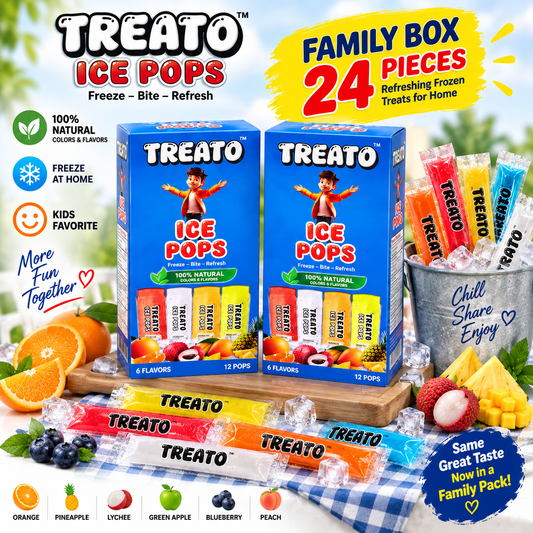 Family Box (24 Pieces) – Refreshing Frozen Treats for Home