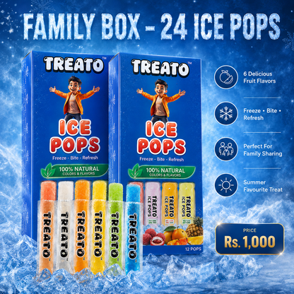 Family Box (24 Pieces) – Refreshing Frozen Treats for Home